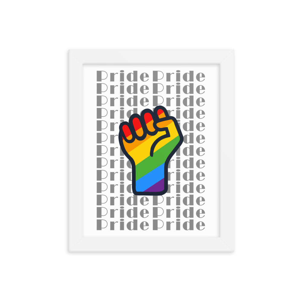 PRIDE Framed Poster