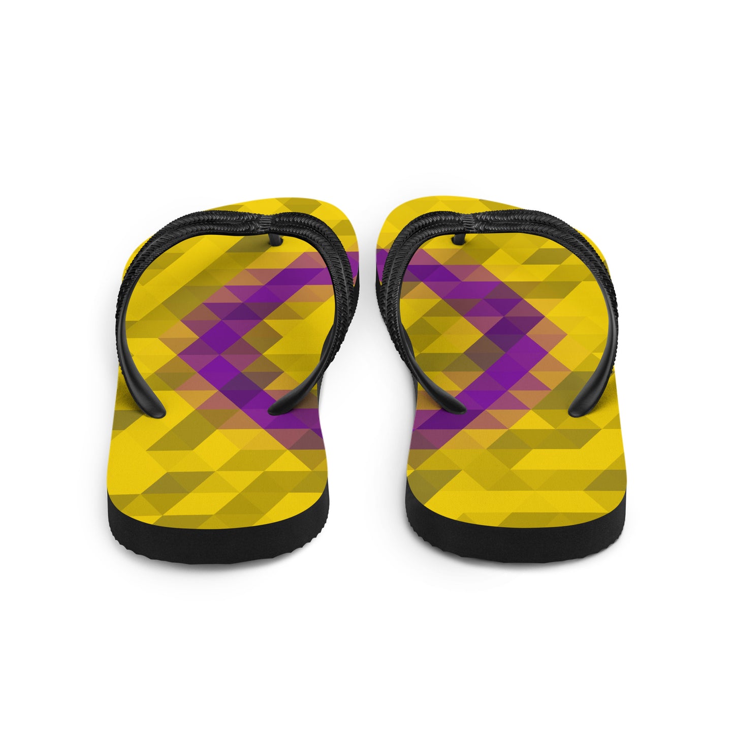 Intersexual Colors Low Poly Flip-Flops