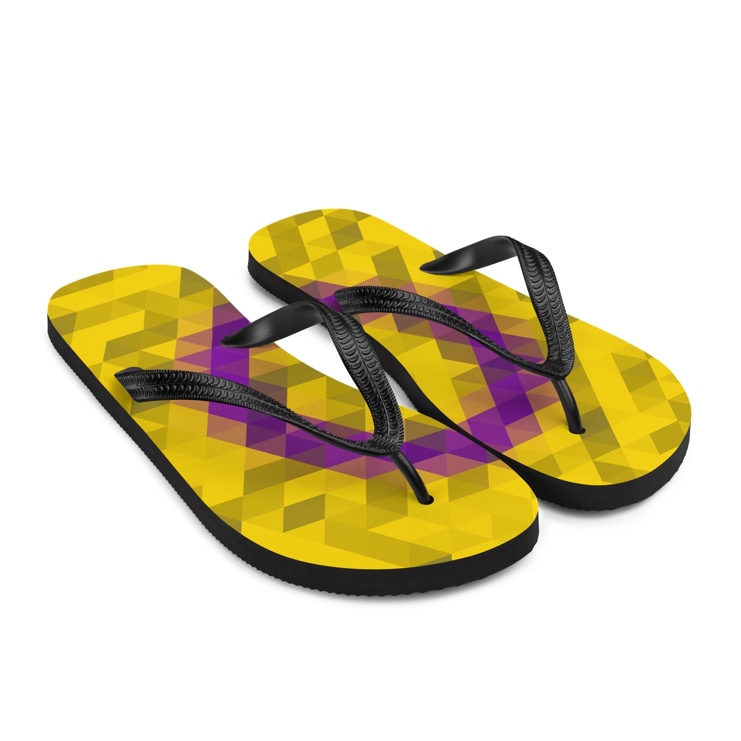 Intersexual Colors Low Poly Flip-Flops