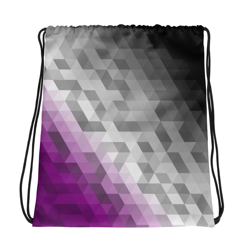 Asexuell Farben Low Poly Sportbeutel