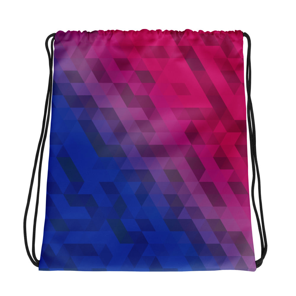 Bisexuell Farben Low Poly Sportbeutel