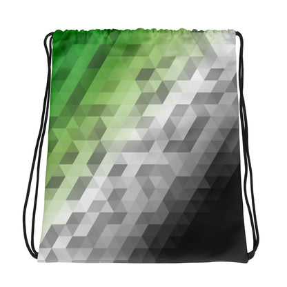 Aromantisch Farben Low Poly Sportbeutel