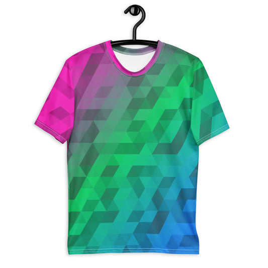 Polysexuell Farben Low Poly All-Over T-Shirt