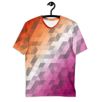 Lesbisch Farben Low Poly All-Over T-Shirt