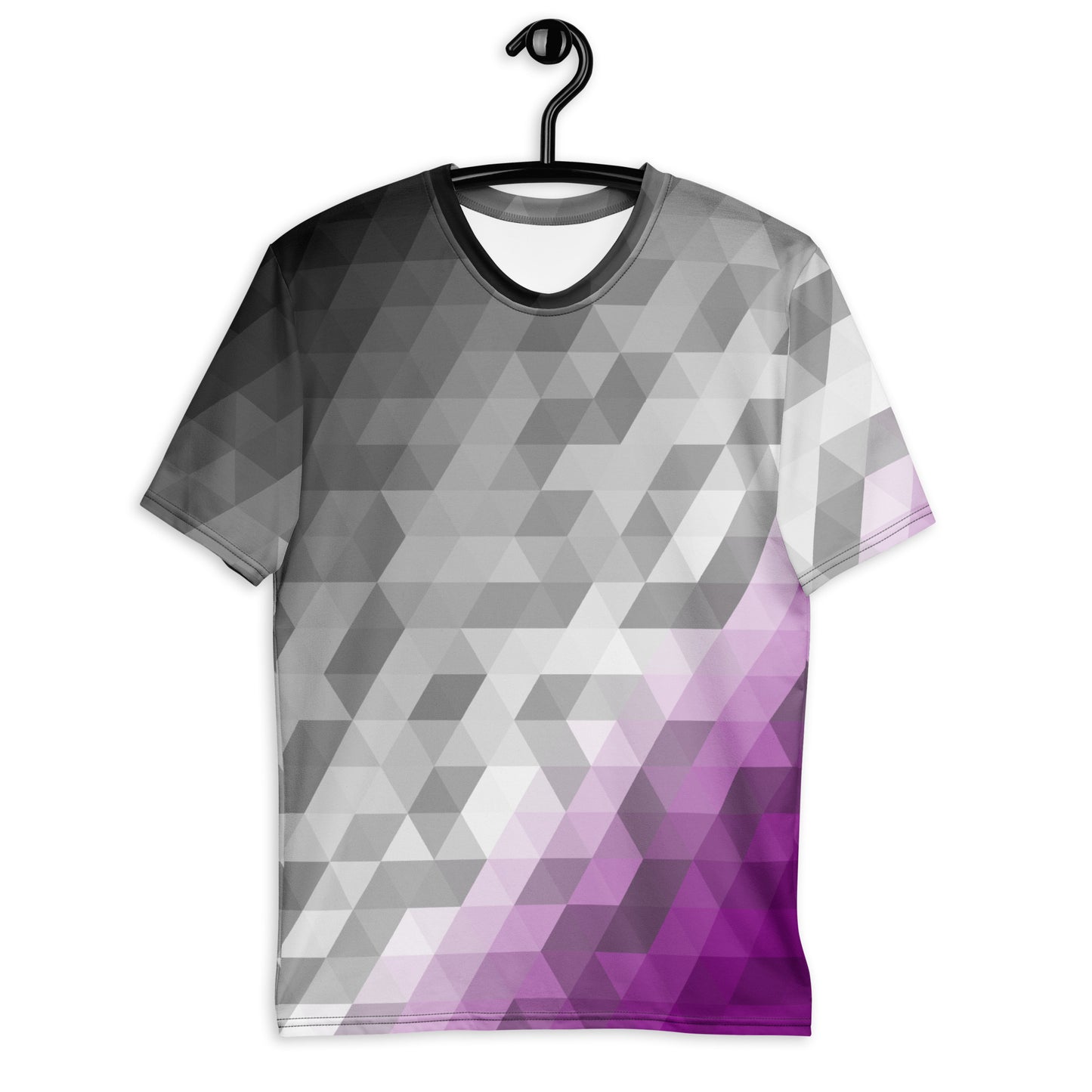 Asexuell Farben Low Poly All-Over T-Shirt