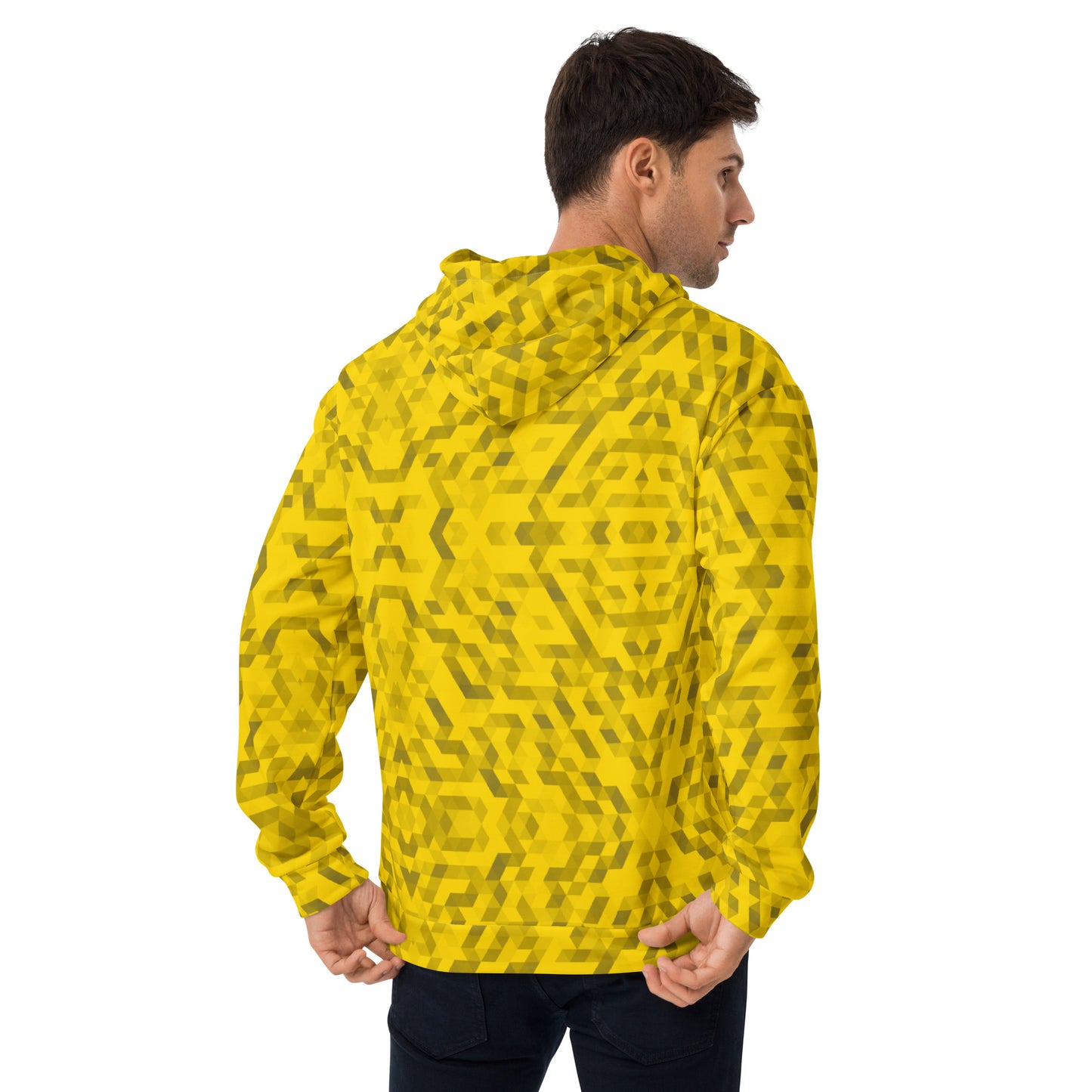 Intersexualität Farben Low Poly Hoodie