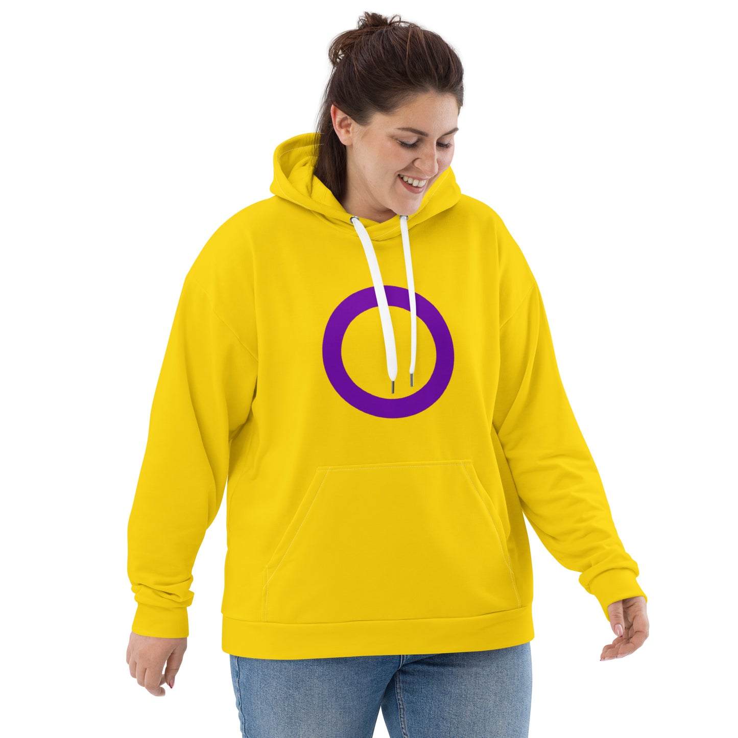 Intersexuell Allover Hoodie