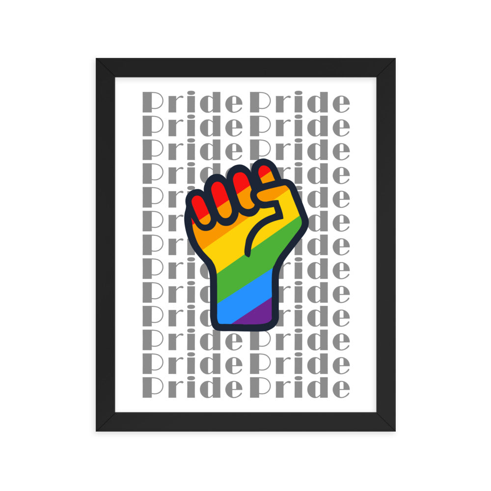 PRIDE Framed Poster