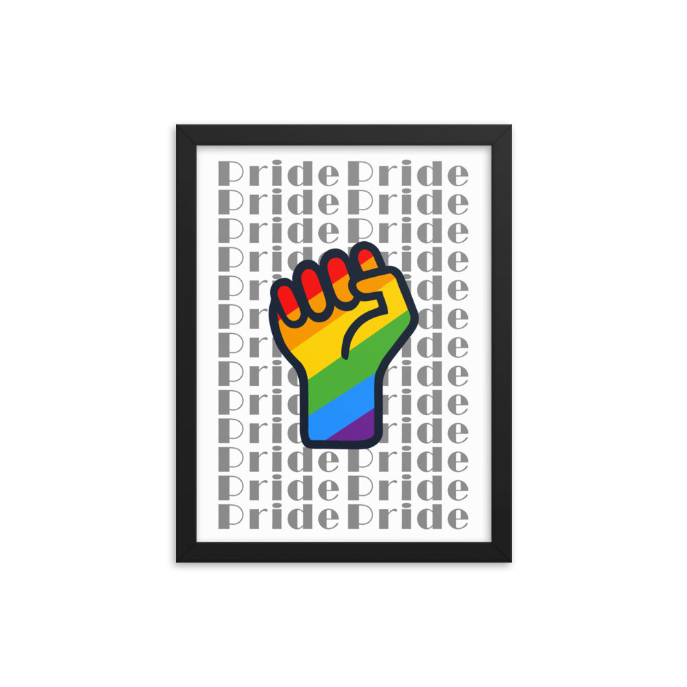 PRIDE Framed Poster