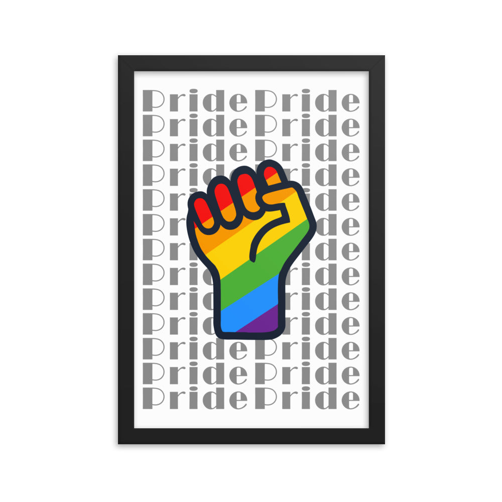 PRIDE Framed Poster