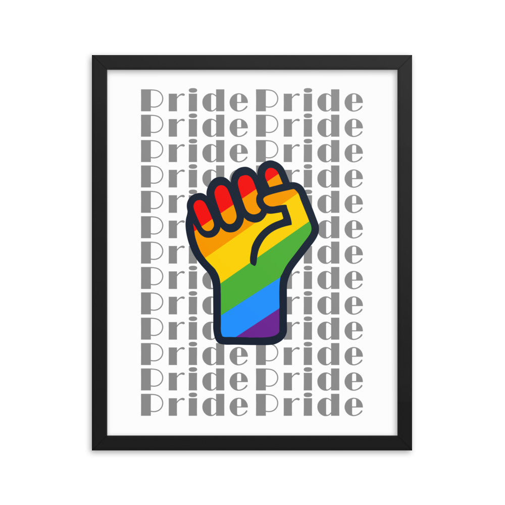 PRIDE Framed Poster