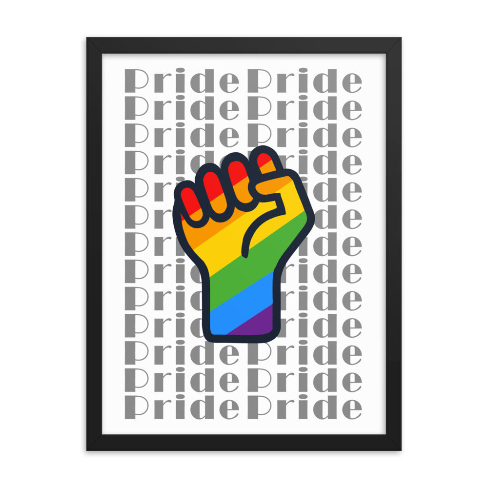 PRIDE Framed Poster