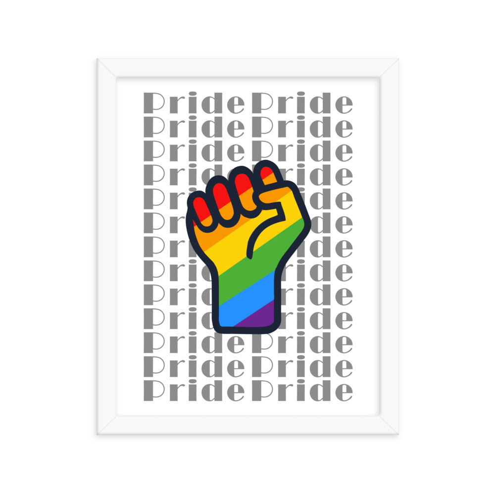 PRIDE Framed Poster