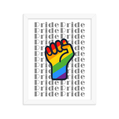 PRIDE Framed Poster