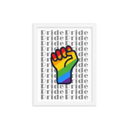 PRIDE Framed Poster