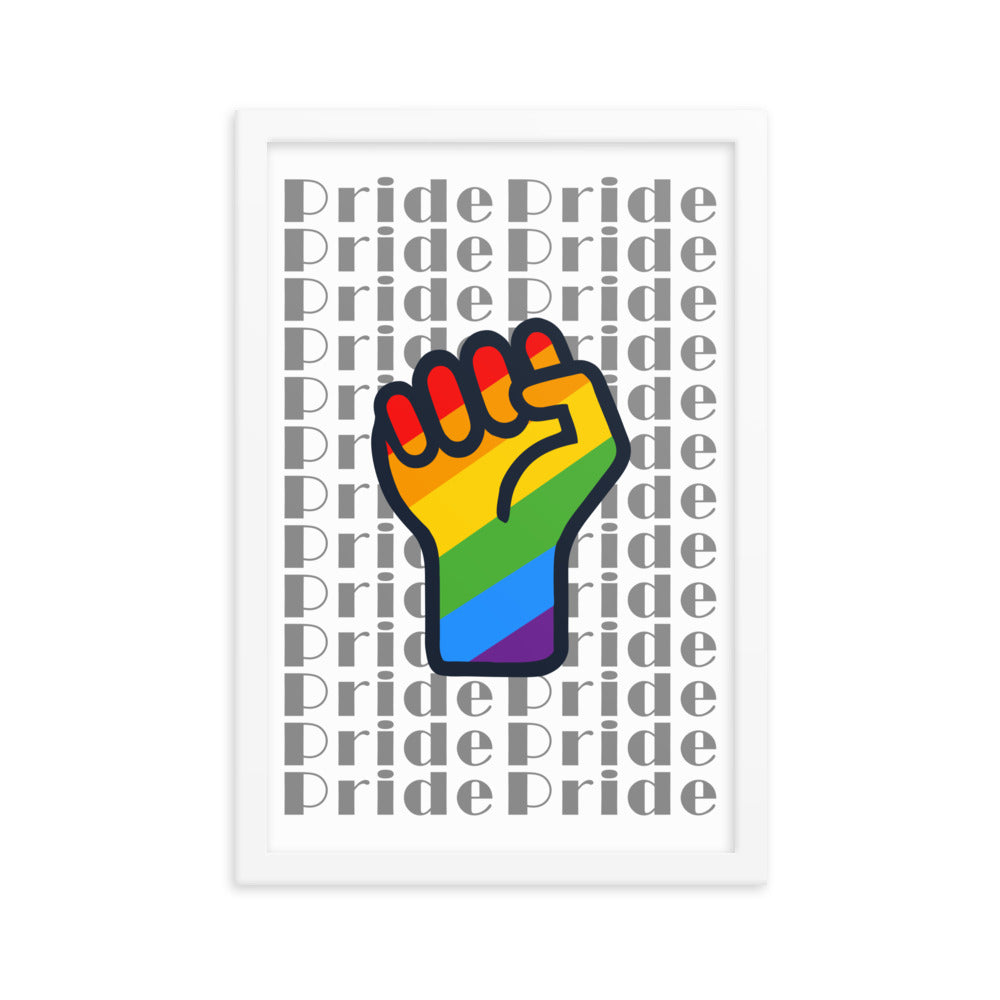 PRIDE Framed Poster