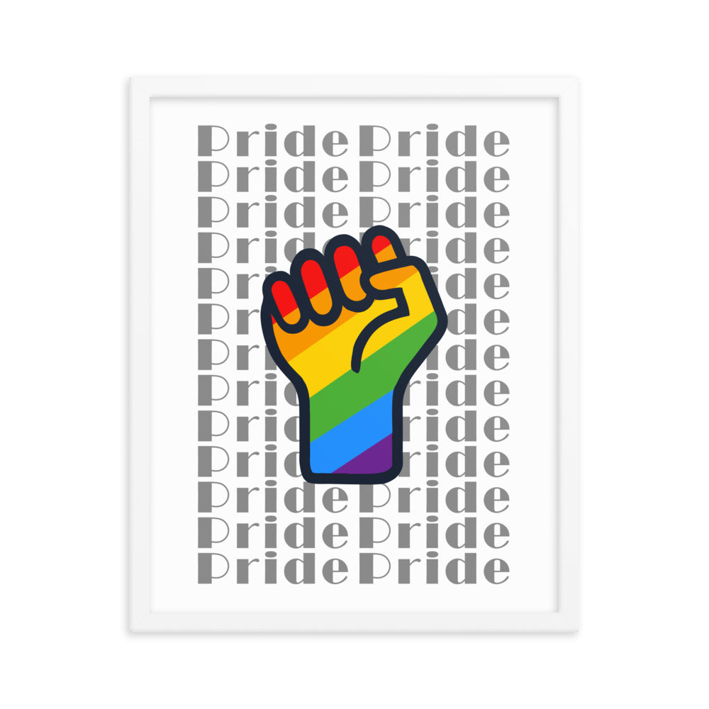 PRIDE Framed Poster