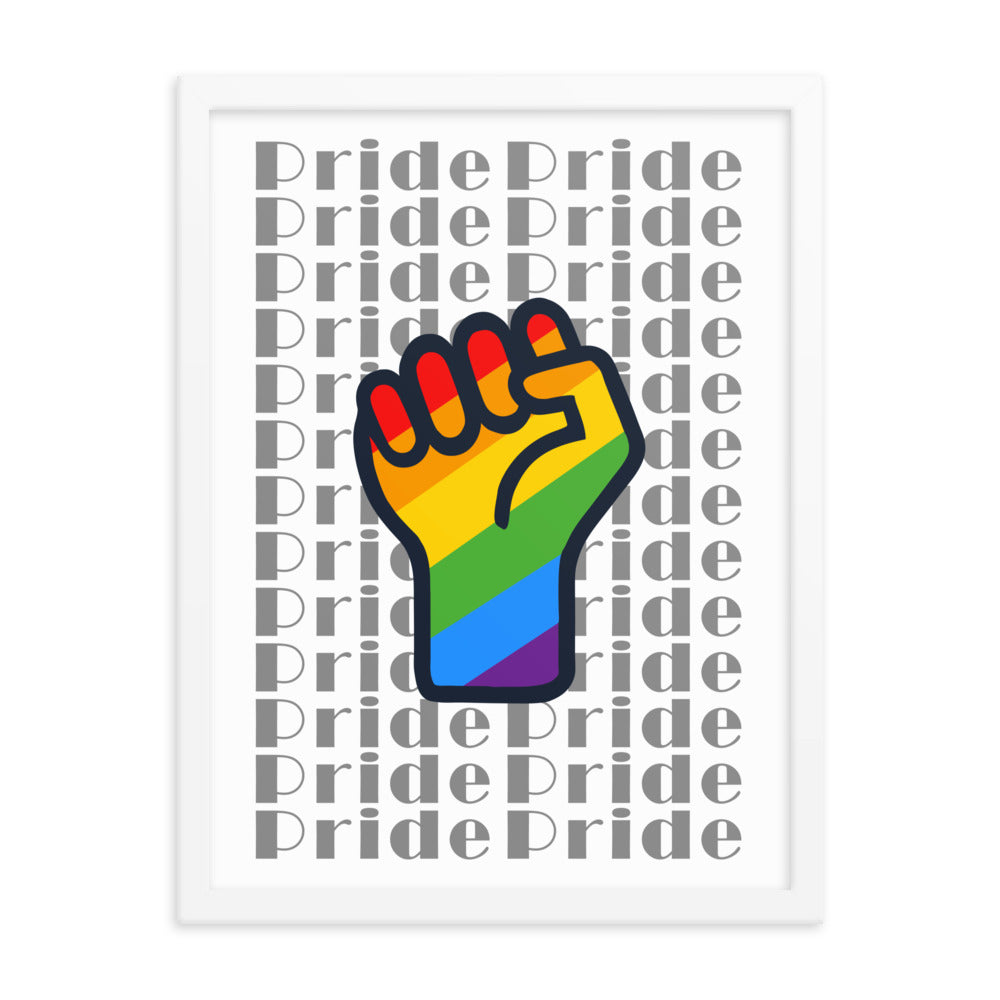 PRIDE Framed Poster