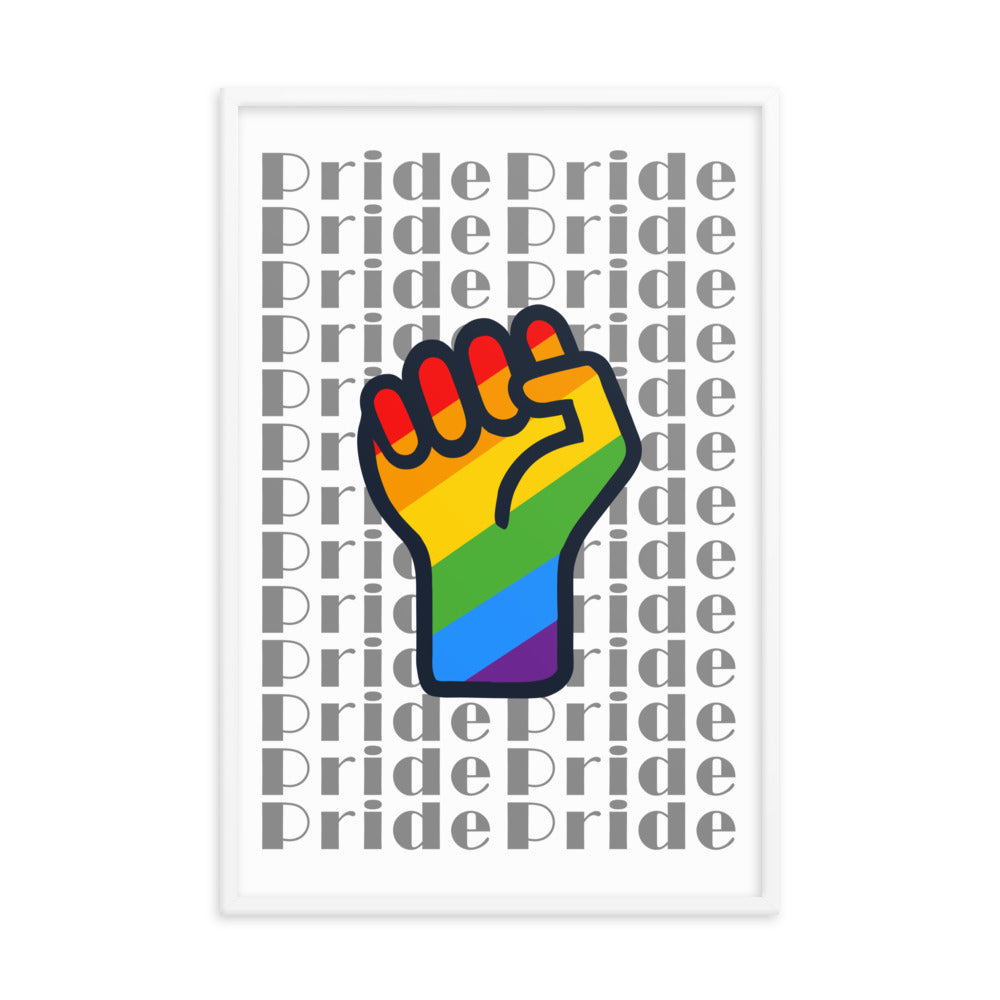 PRIDE Framed Poster