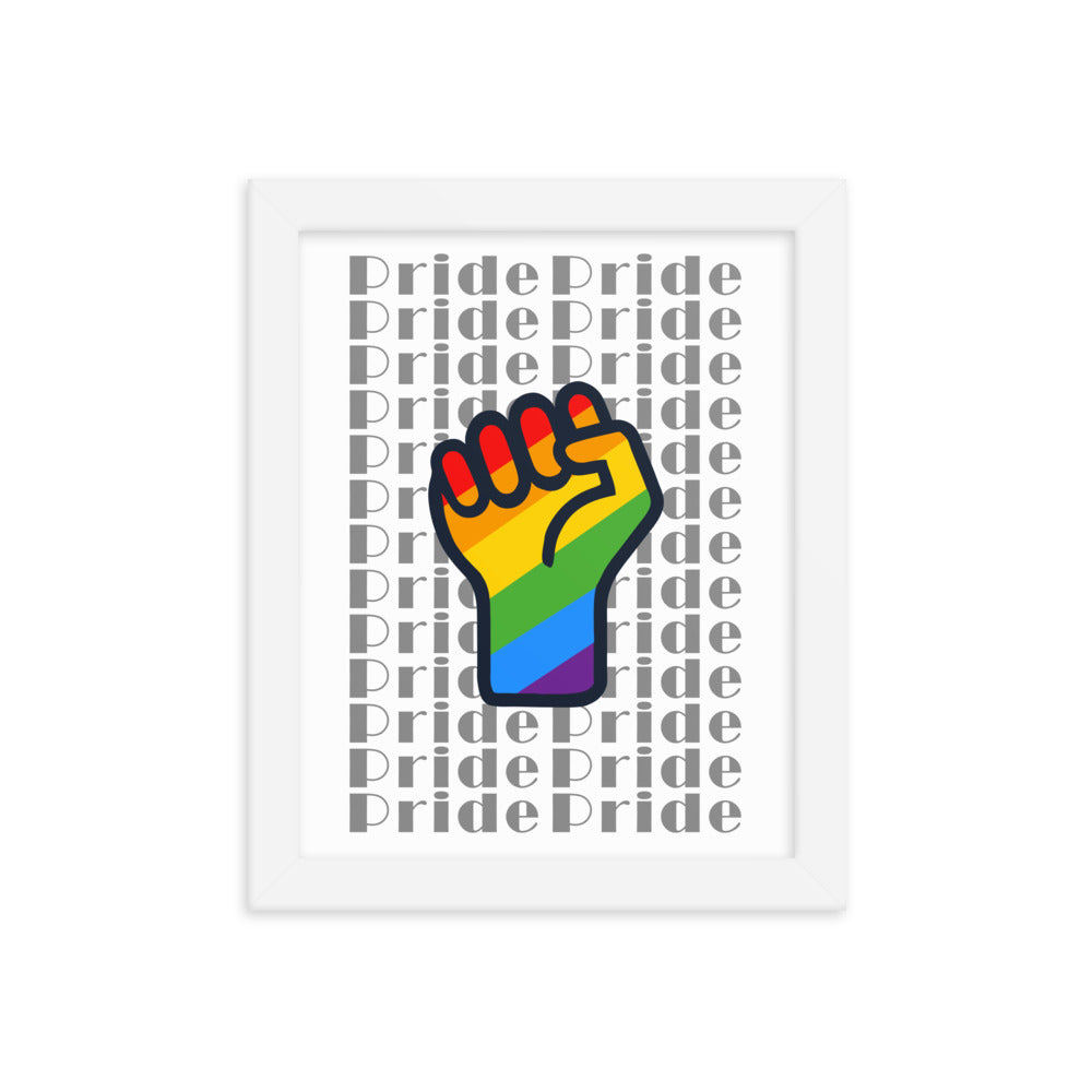 PRIDE Framed Poster