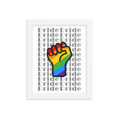PRIDE Framed Poster