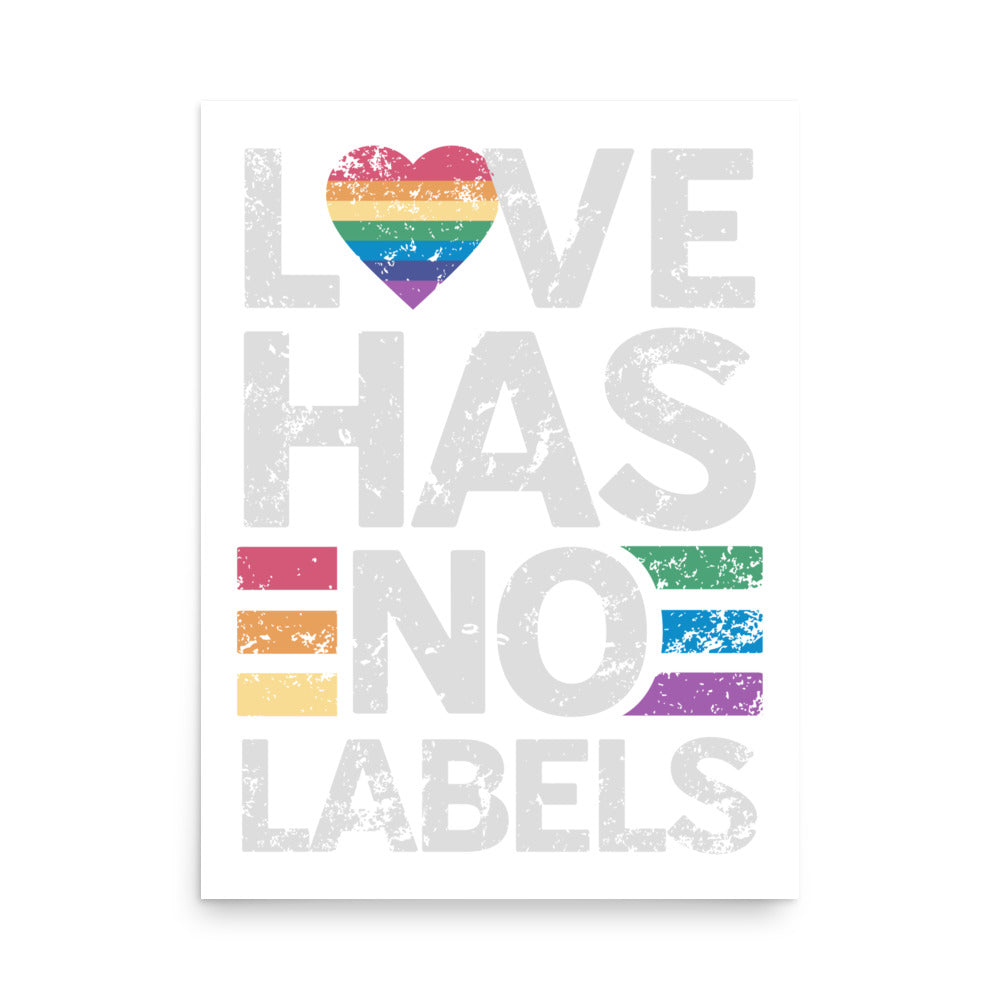 Love has no Labels Poster