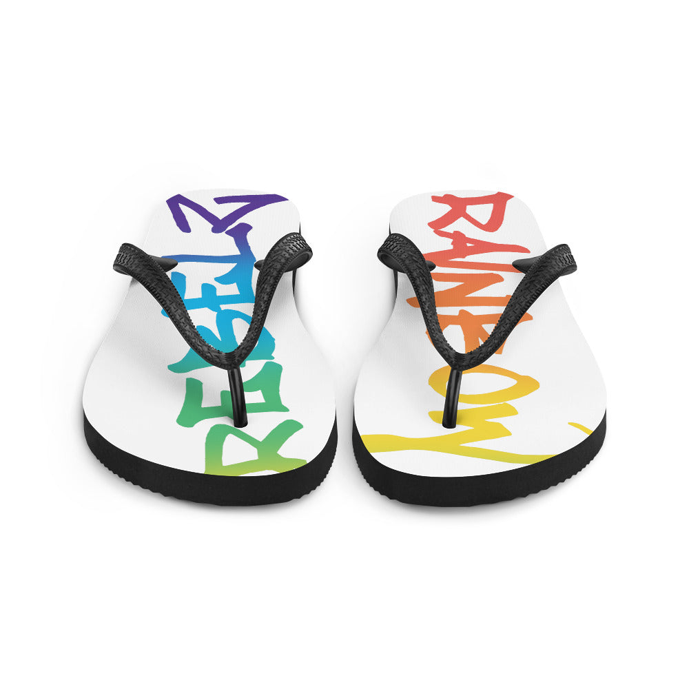 RainbowRebelz Flip Flops