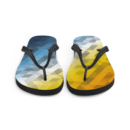 Aroace Farben Low Poly Flip Flops