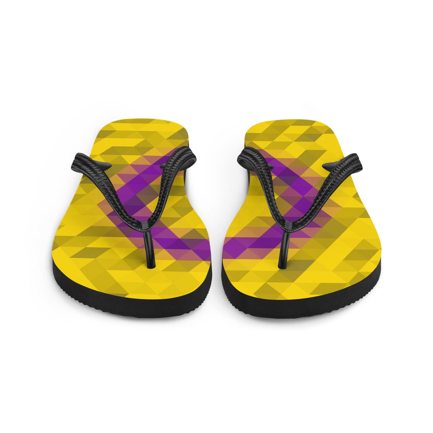 Intersexuell Farben Low Poly Flip Flops