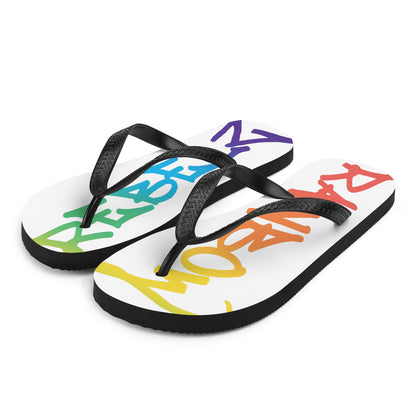 RainbowRebelz Flip Flops