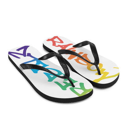 RainbowRebelz Flip Flops