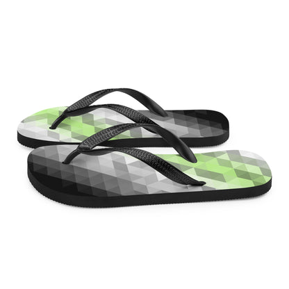 Agender Farben Low Poly Flip Flips