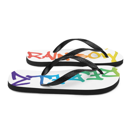 RainbowRebelz Flip Flops