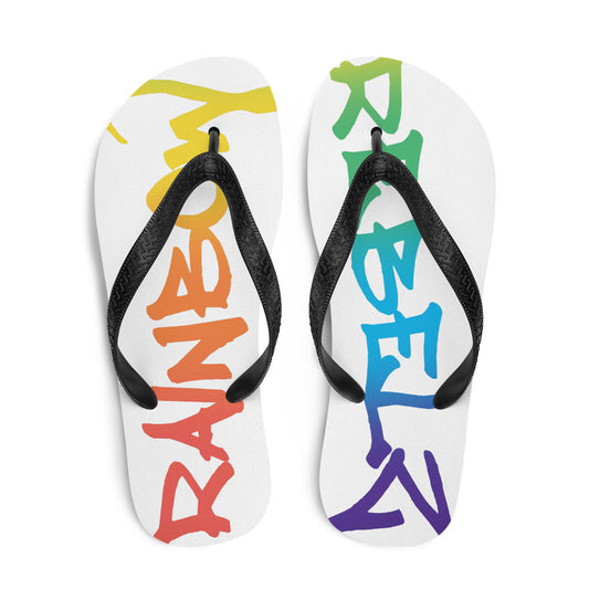 RainbowRebelz Flip Flops