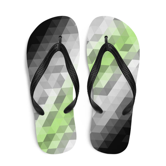 Agender Farben Low Poly Flip Flips