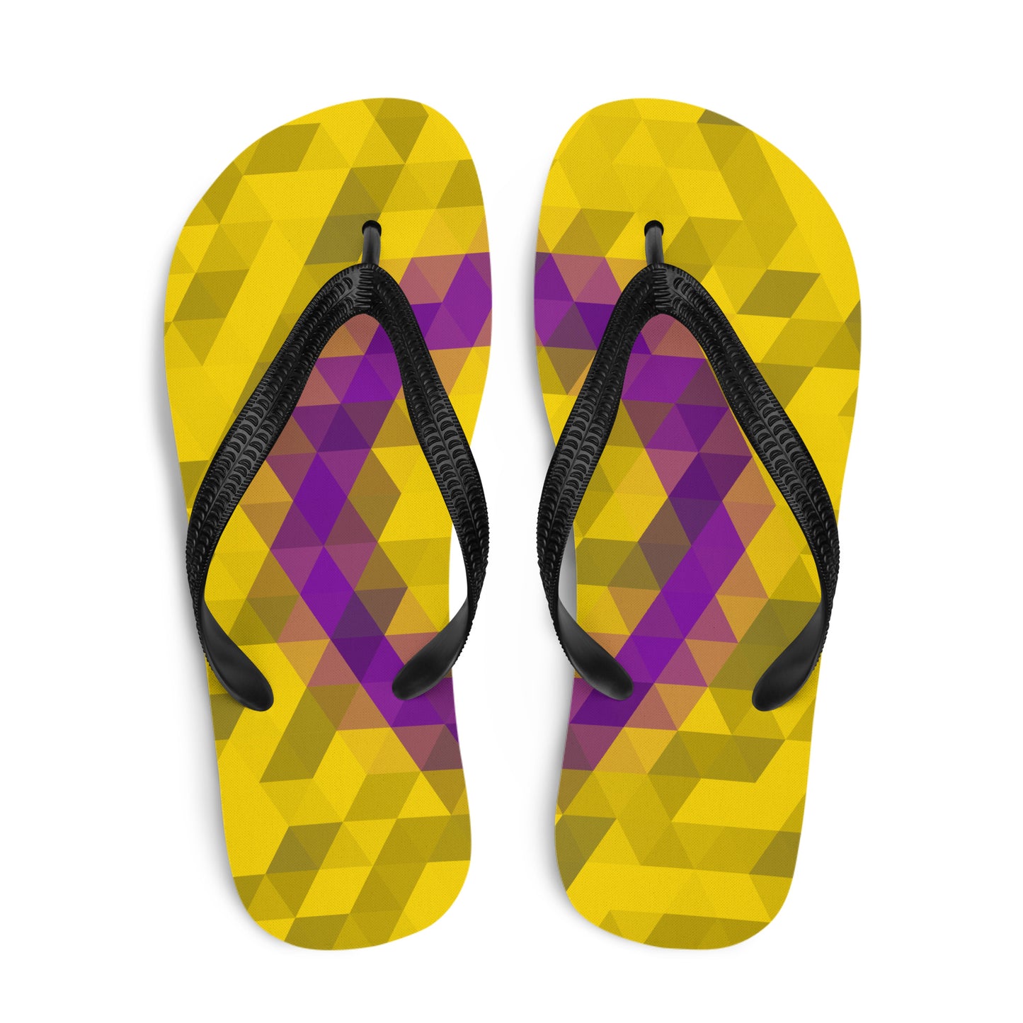 Intersexuell Farben Low Poly Flip Flops