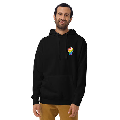 Get Your Rights Straight RainbowRebelz Hoodie