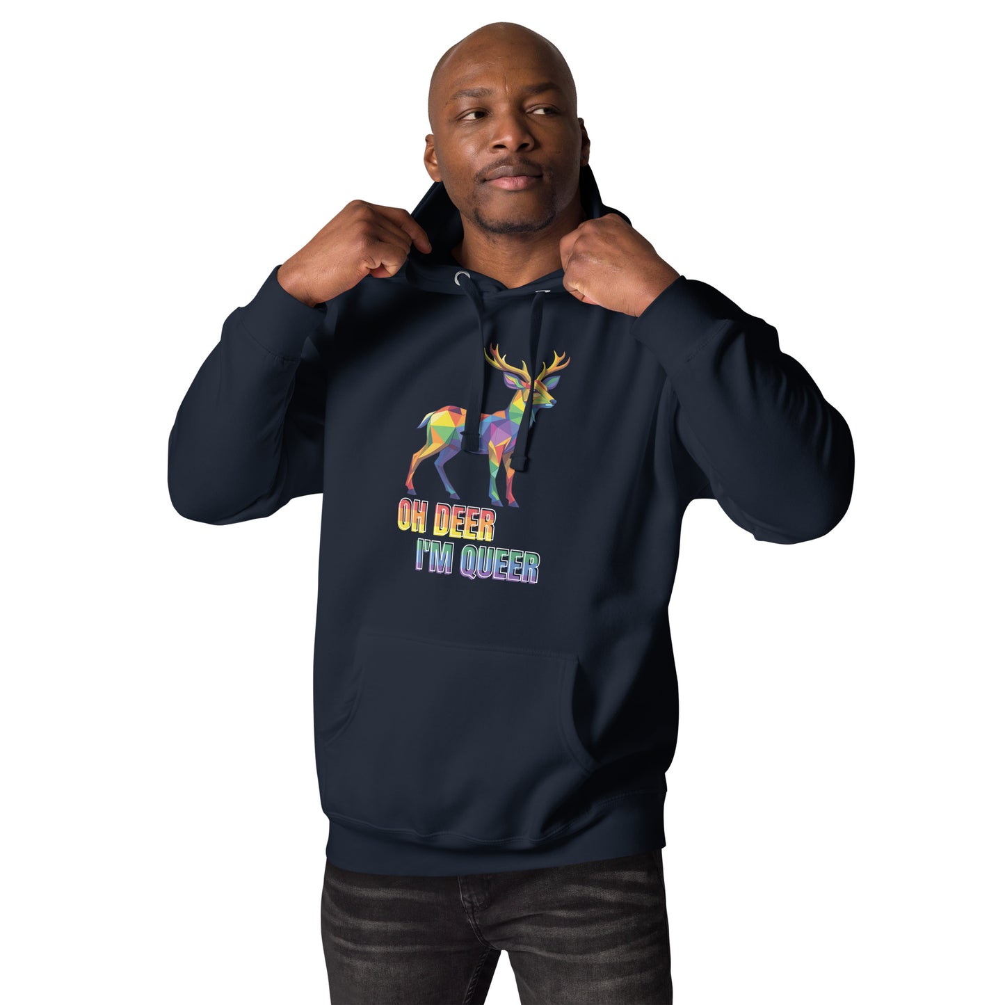 Oh Deer I'm Queer Hoodie