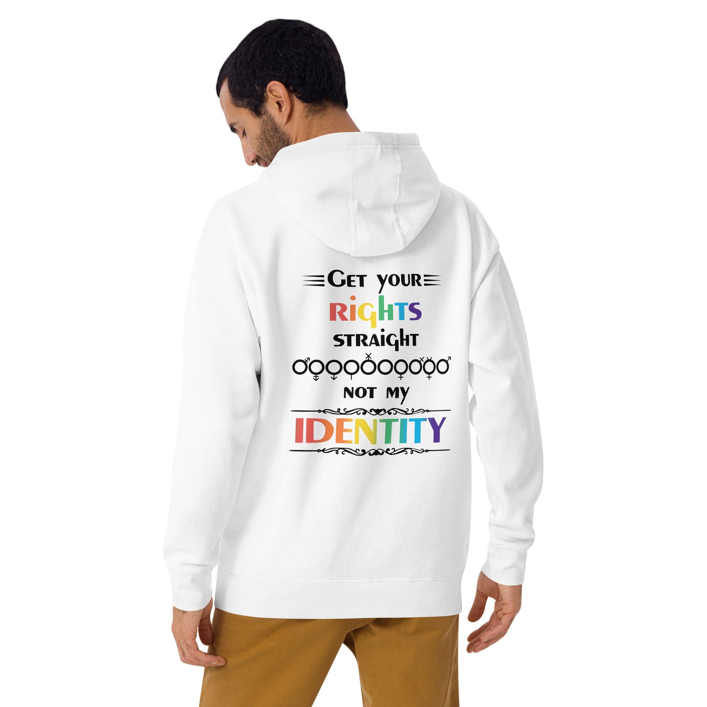 Get Your Rights Straight RainbowRebelz Hoodie