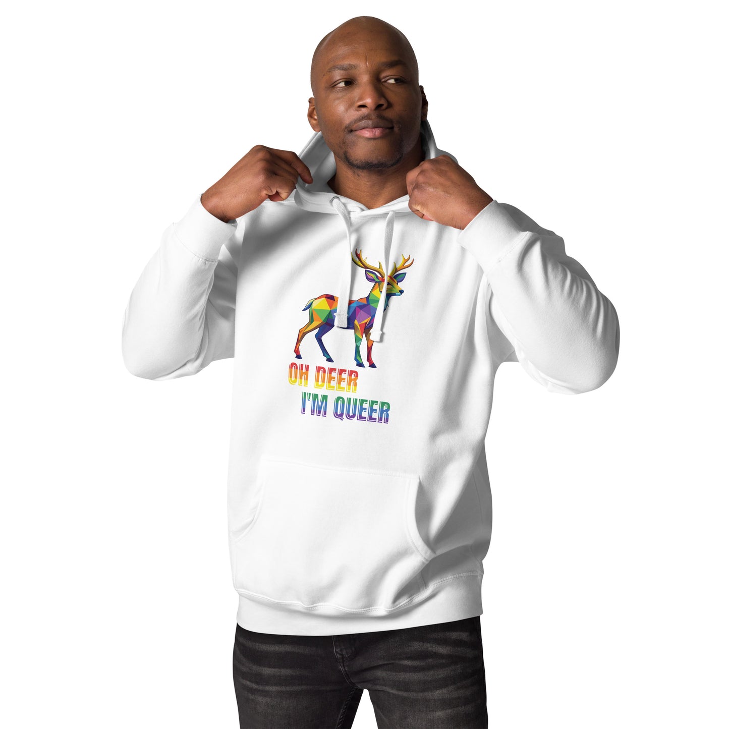 Oh Deer I'm Queer Hoodie